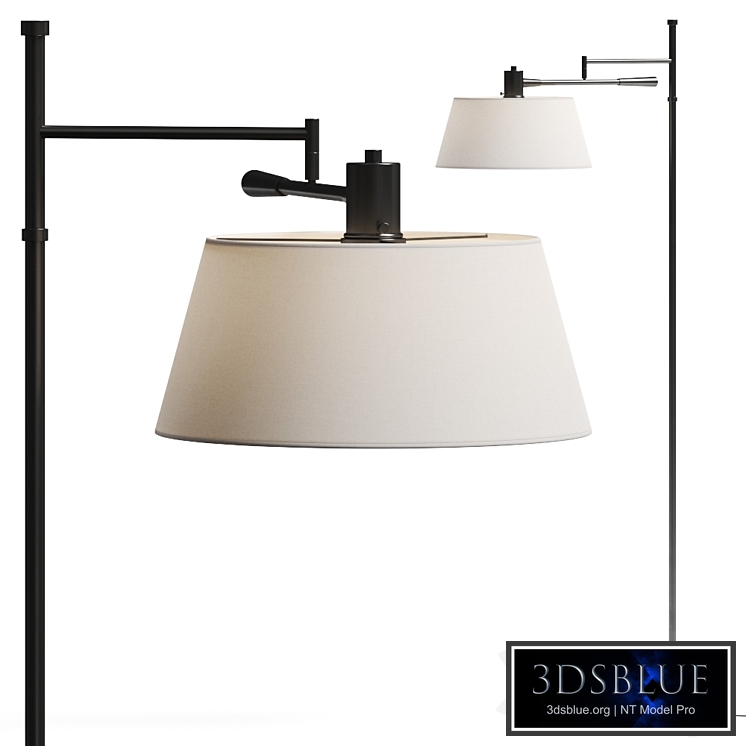 Pottery Barn Dahlia Metal Articulating Sectional Floor Lamp