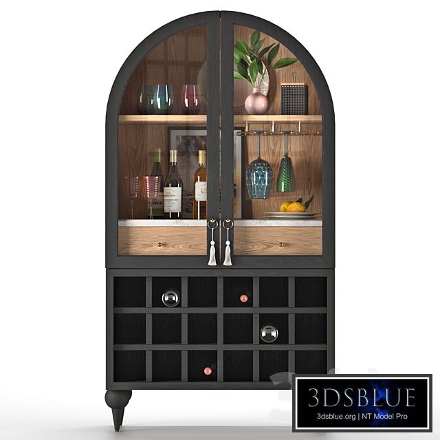 Anthropologie Fern Bar Cabinet