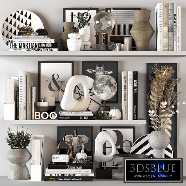 Fall decorative set, 3rd-fall