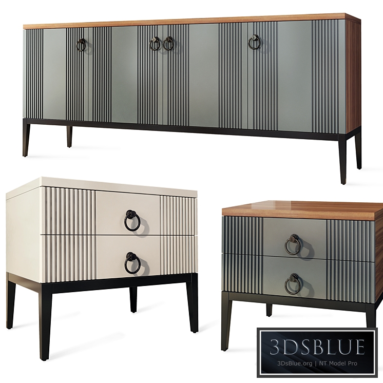 Chest of drawers and bedside tables Mass. Sideboard, nightstand by Vivense