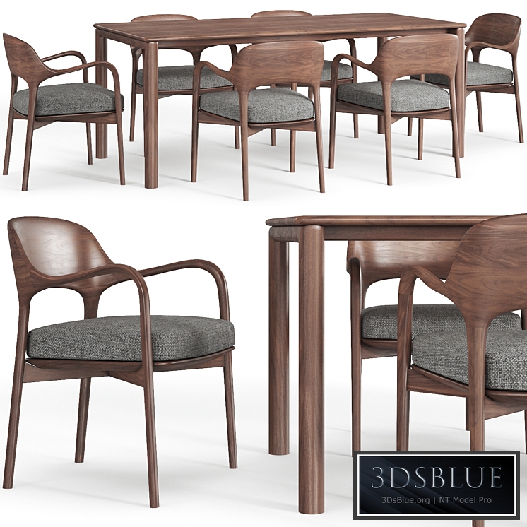 Artisan Neva table and Porada Ella chair