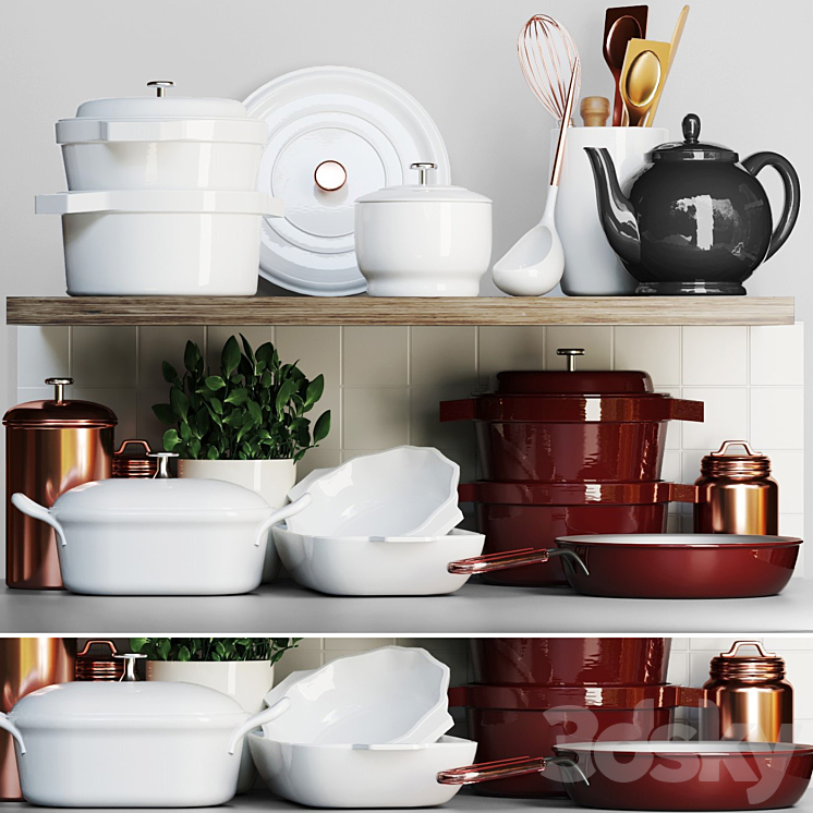 A set of utensils for the kitchen 4