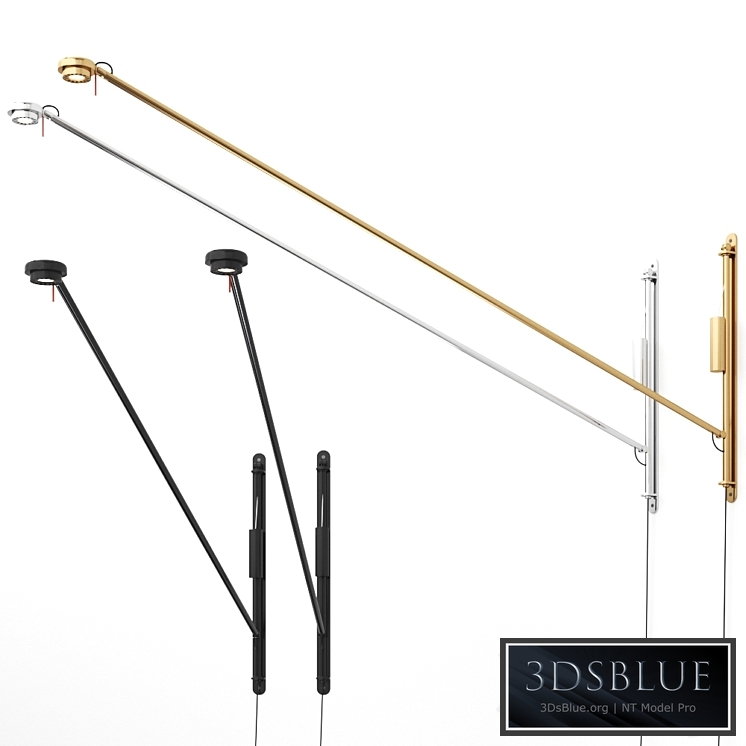 FIFTY-FIFTY Wall lamp by Hay