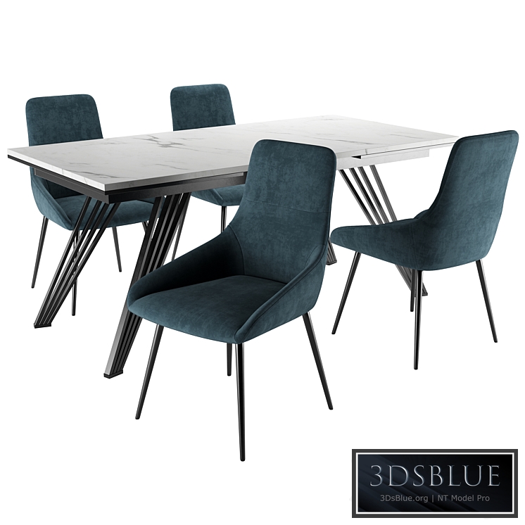 Zoe Chair and Parma Table