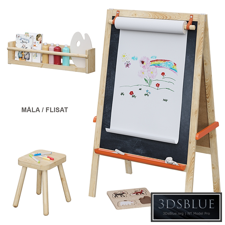 MÅLA / FLISAT IKEA Easel