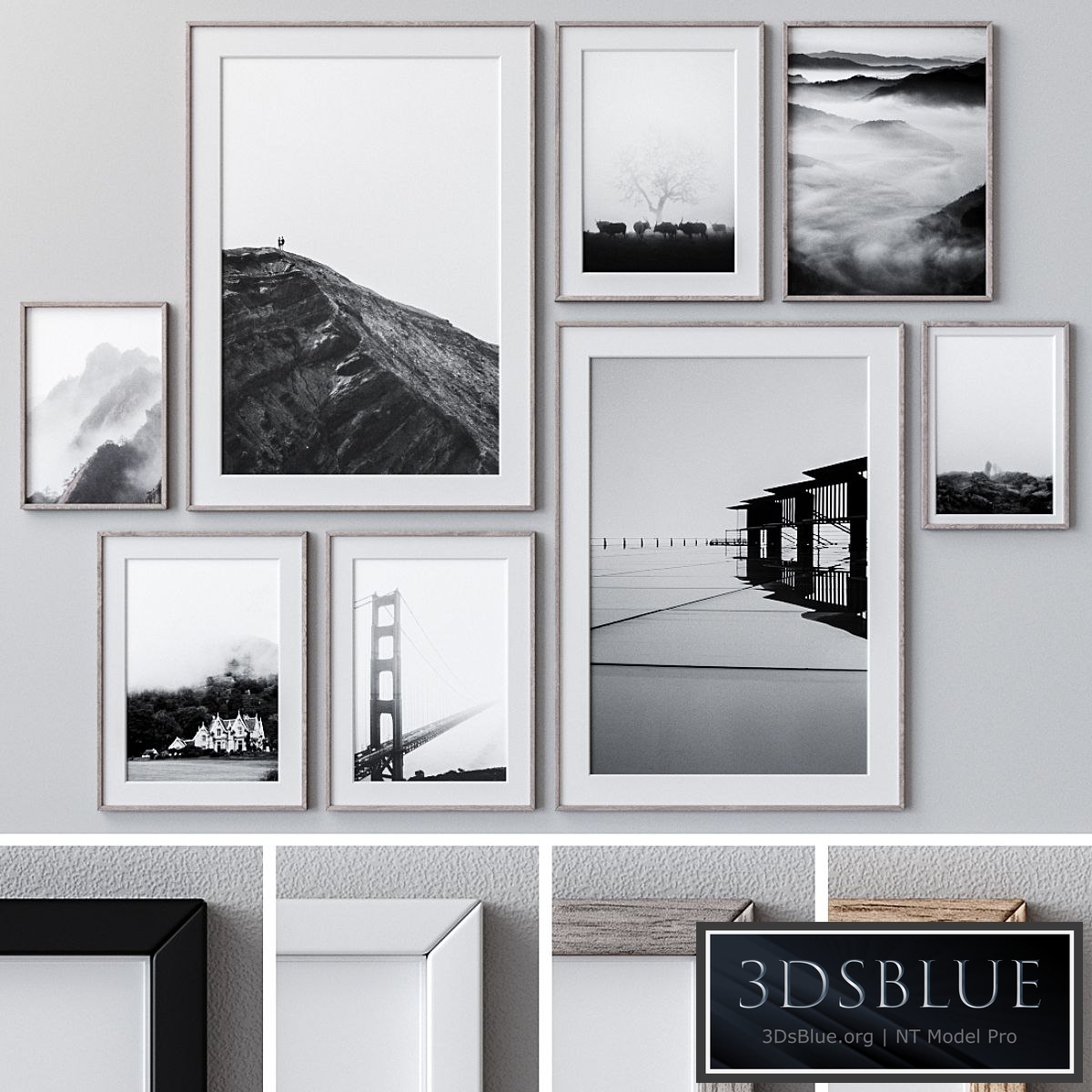 Set of wall paintings 1443