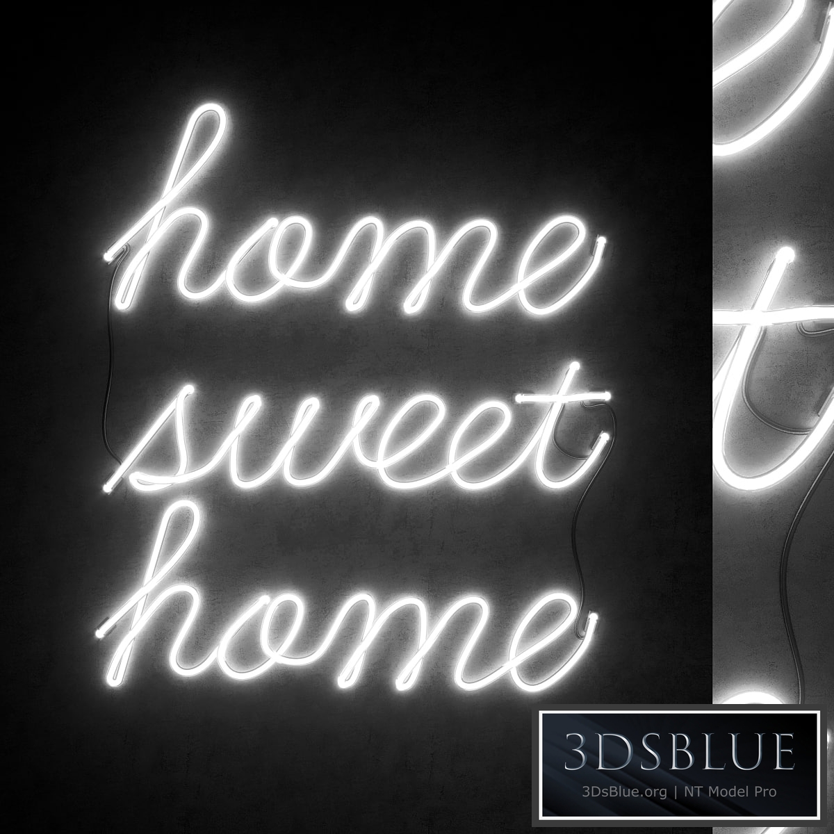 Light modules. Set 58. Neon