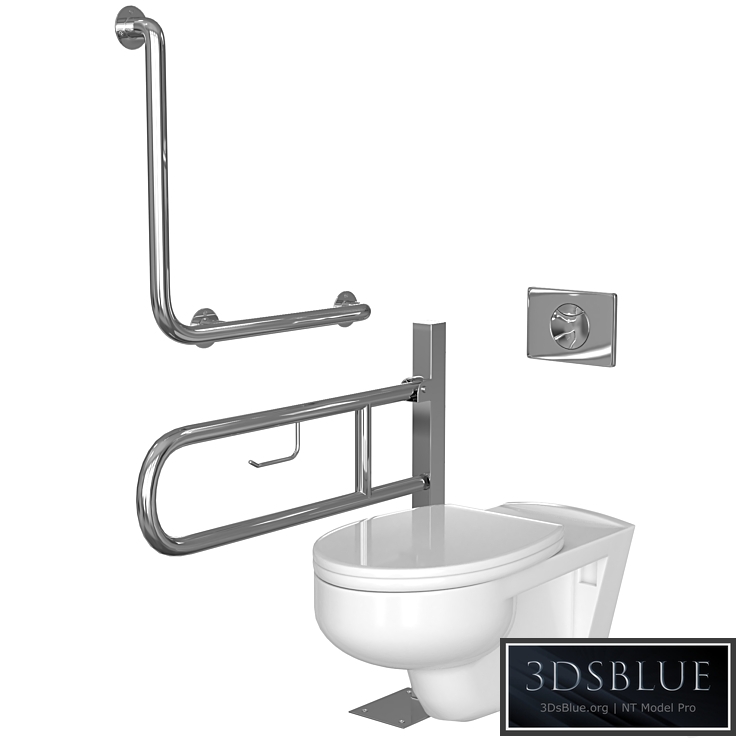 Toilet for people with disabilities