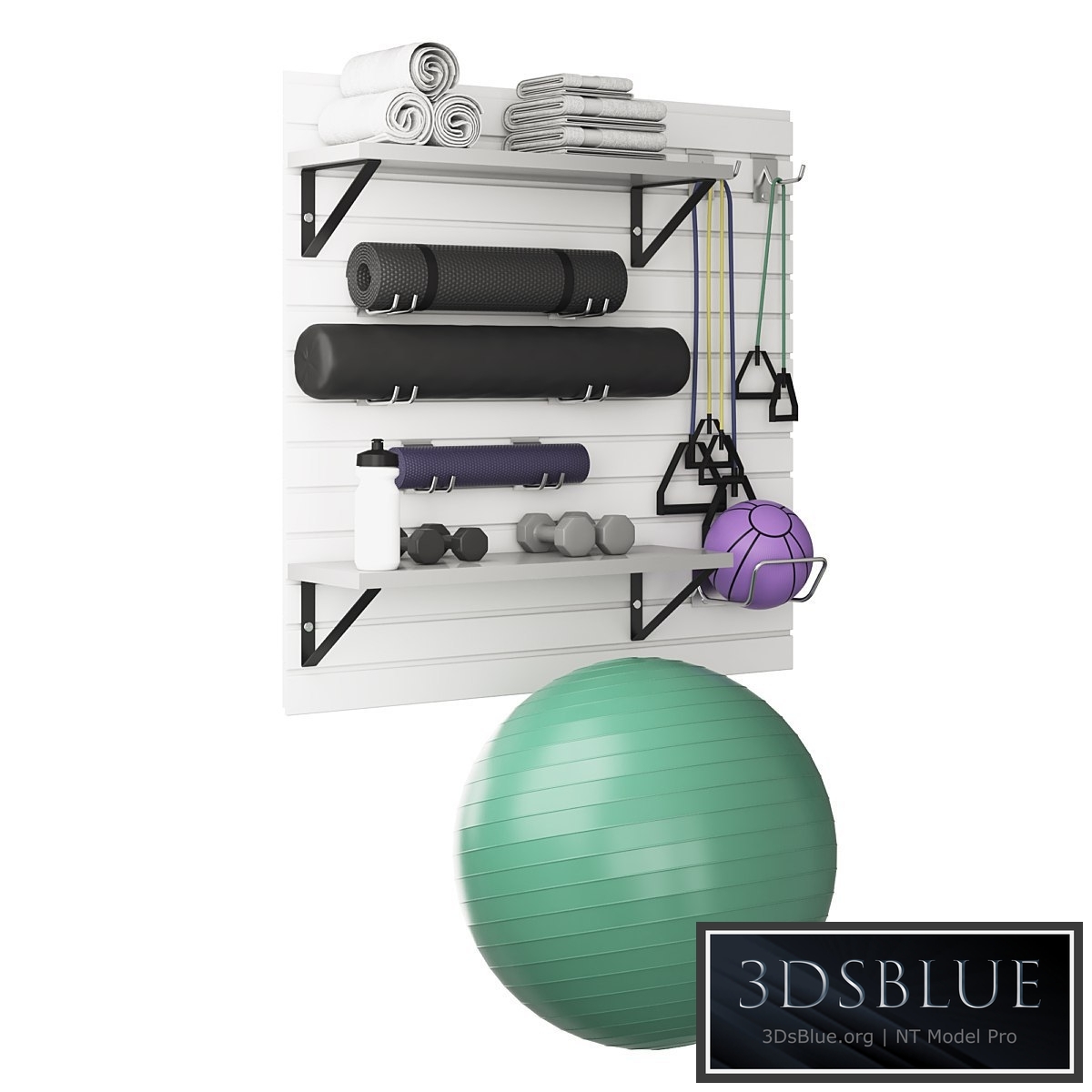 Home Fitness Set White