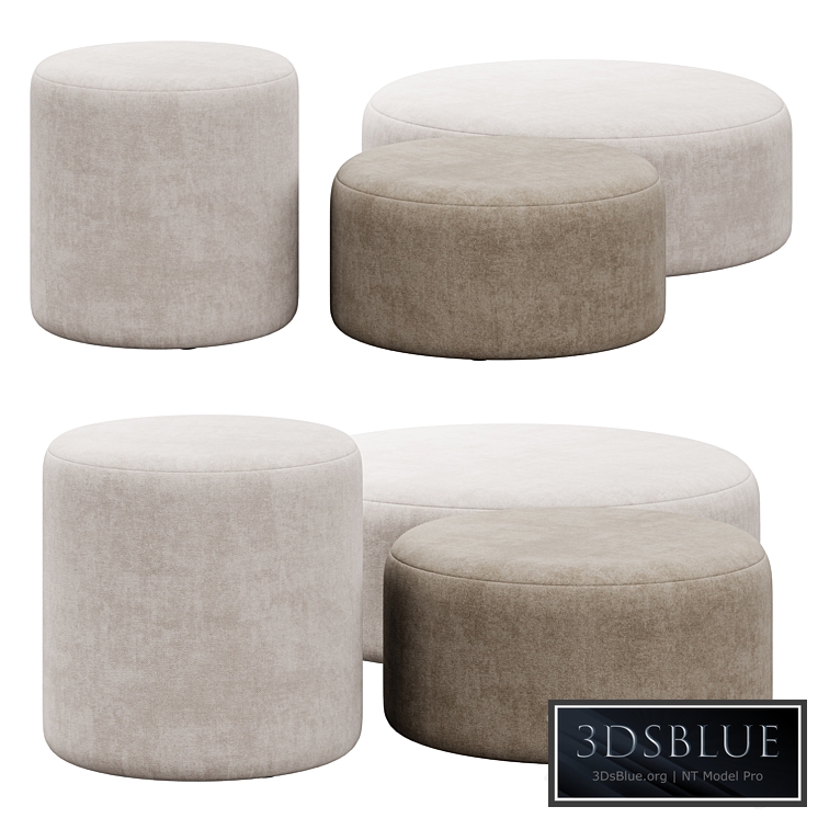 Folk pouf collection by noo.ma