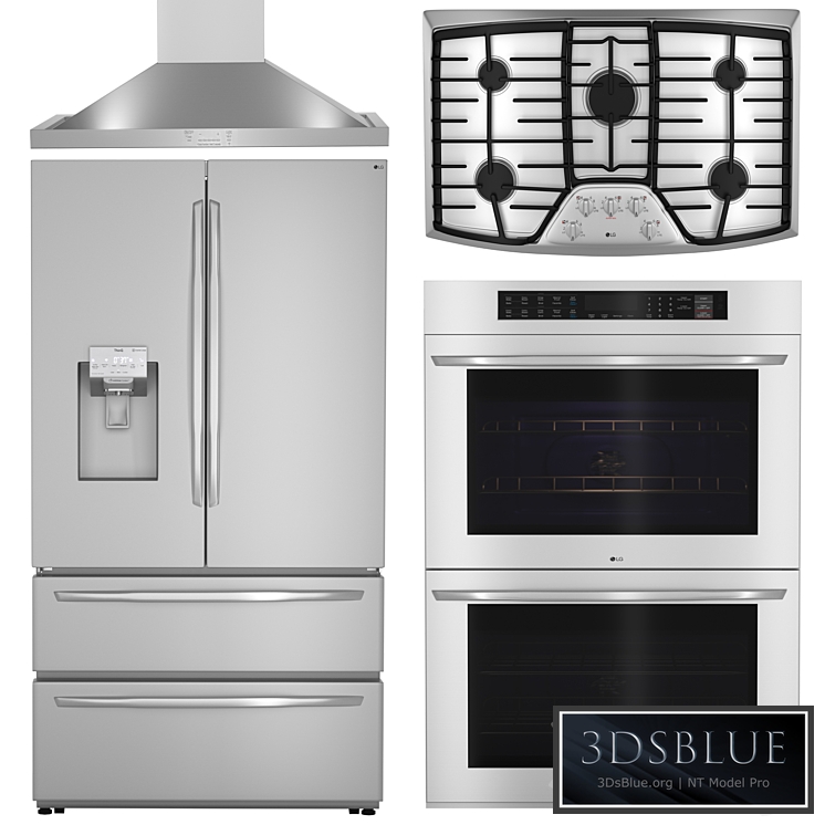 LG kitchen appliances set