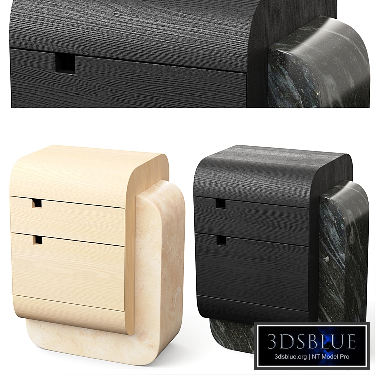 Faros by Charles Kalpakian bedside table