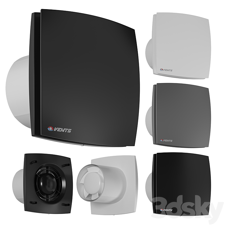 Exhaust fan Vents LD 100, 125, 150