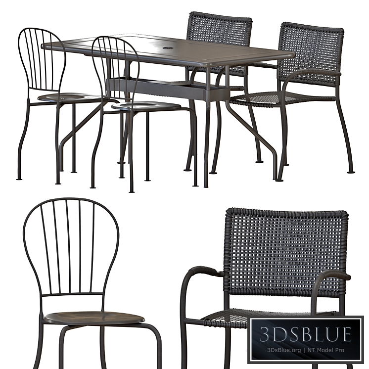 IKEA VIHOLMEN Table And Chairs