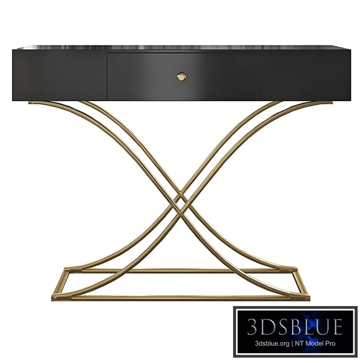 Console Table with Drawer Entryway Table Contemporary for Hallway X Gold Base