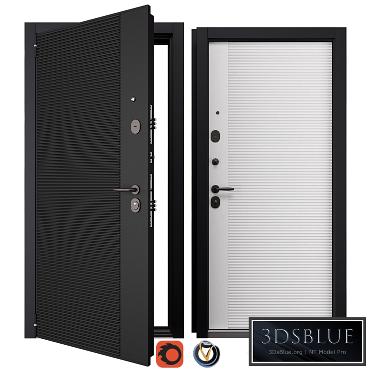 Entrance metal door Newest NT 4 (Holz)