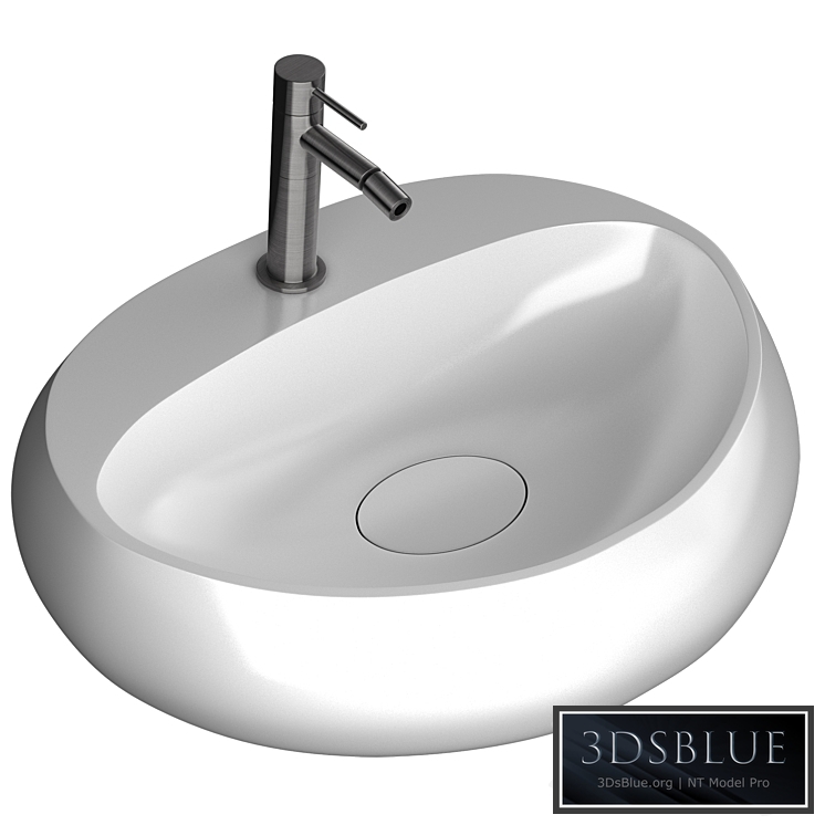 washbasin Rak Cloud & mixer Rexa design