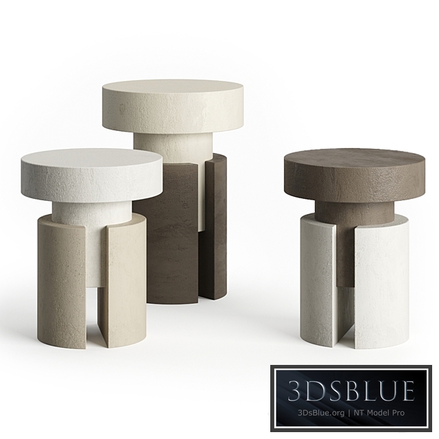 Tobias Stools By Philippe Hurel