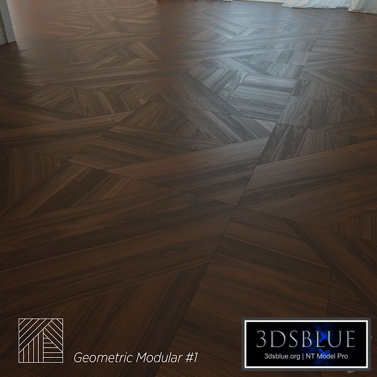 Tribeca Flat Modern Geometric Modular Flooring