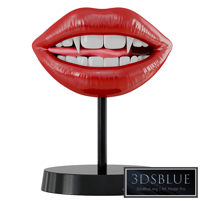Figurine Lips Vampir Teeth