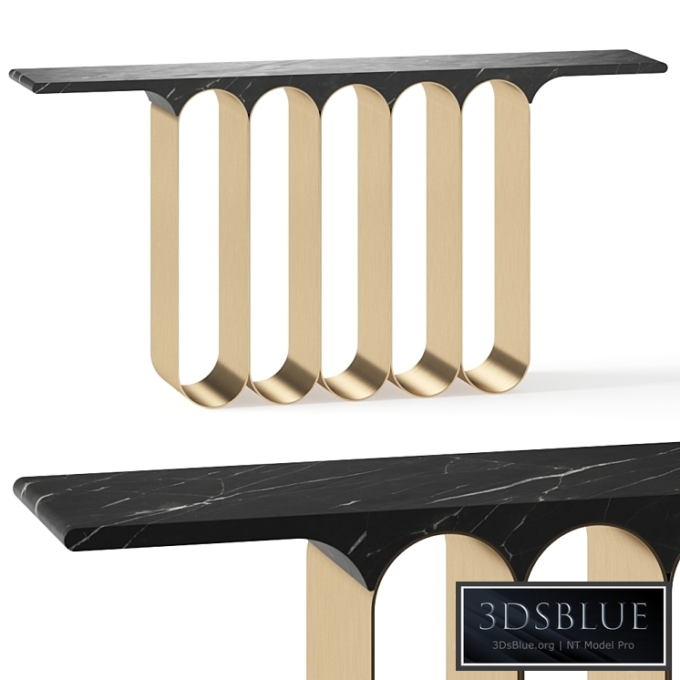 Herve Langlais Steel5 Console Table