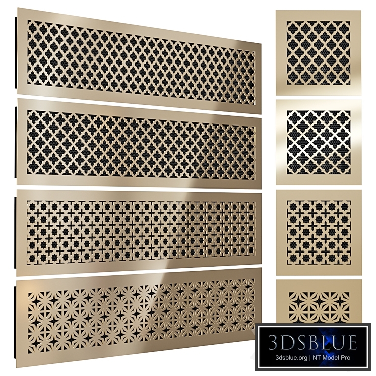 Ventilation grill set 02