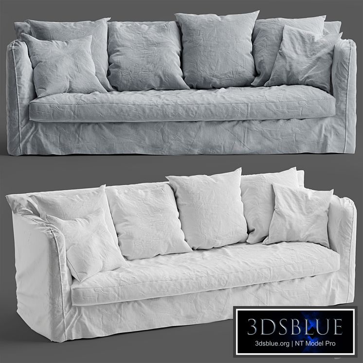 Vittoria Slip Cover 3 Seat Sofa