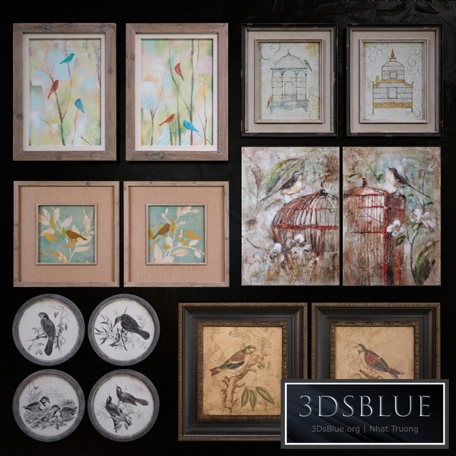 Uttermost birds pictures set
