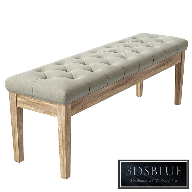 Verona Home Radcliffe Velvet Tufted Bench