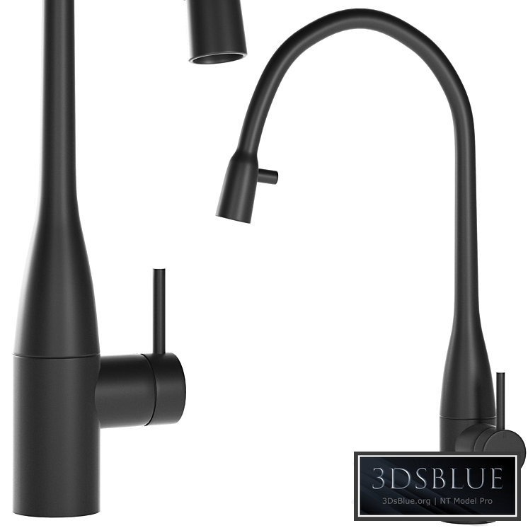 KWC EVE Lever mixer Pull out aerator covered