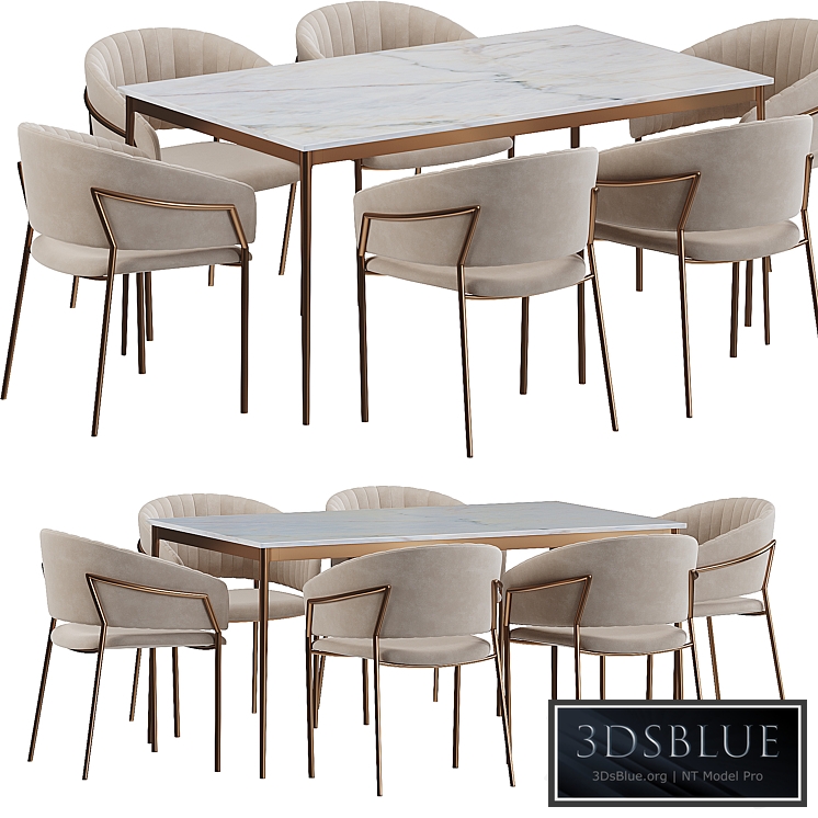 Deephouse Piza dining table