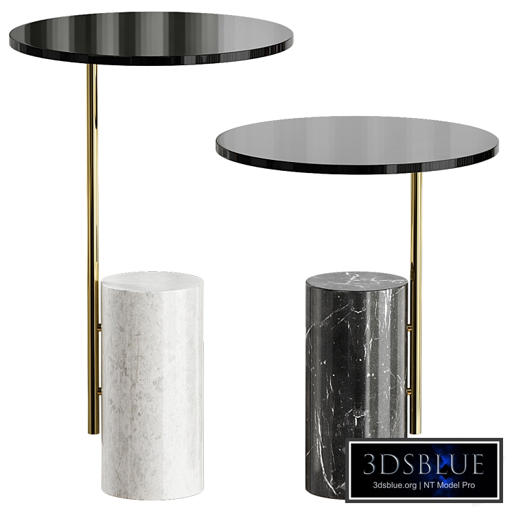 XAXA Carrara marble coffee table By Quinti Sedute