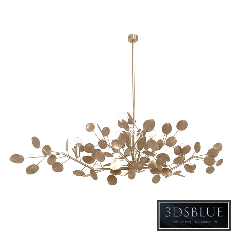 Currey and company Lunaria Oval Chandelier
