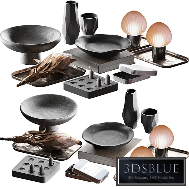 Decorative set 022 geometric