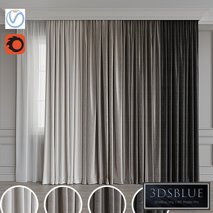 Set of curtains 105