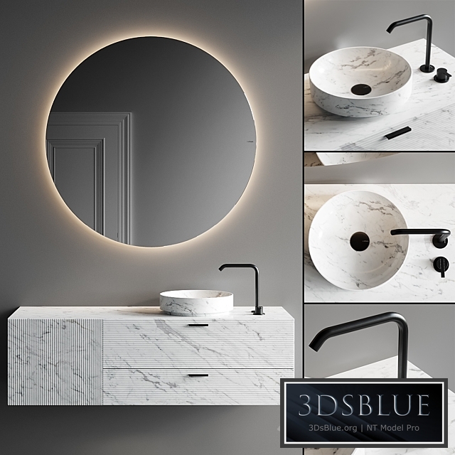 Inbani Grate 02 Vanity Unit Set 5