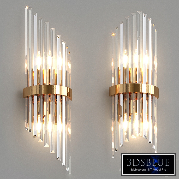 Luxury aisle wall lamp
