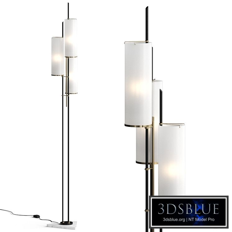 Arteriors Stefan Floor Torchiere Lamp