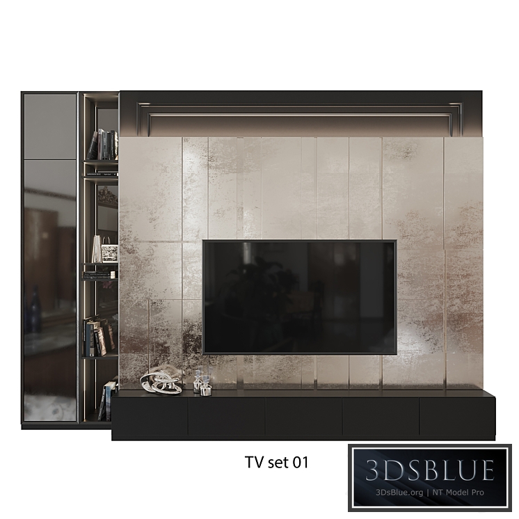 TV Wall set.01