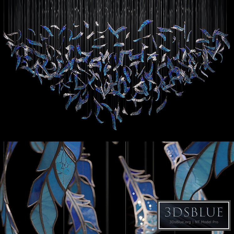 Light stained glass Vargov Design - Airy