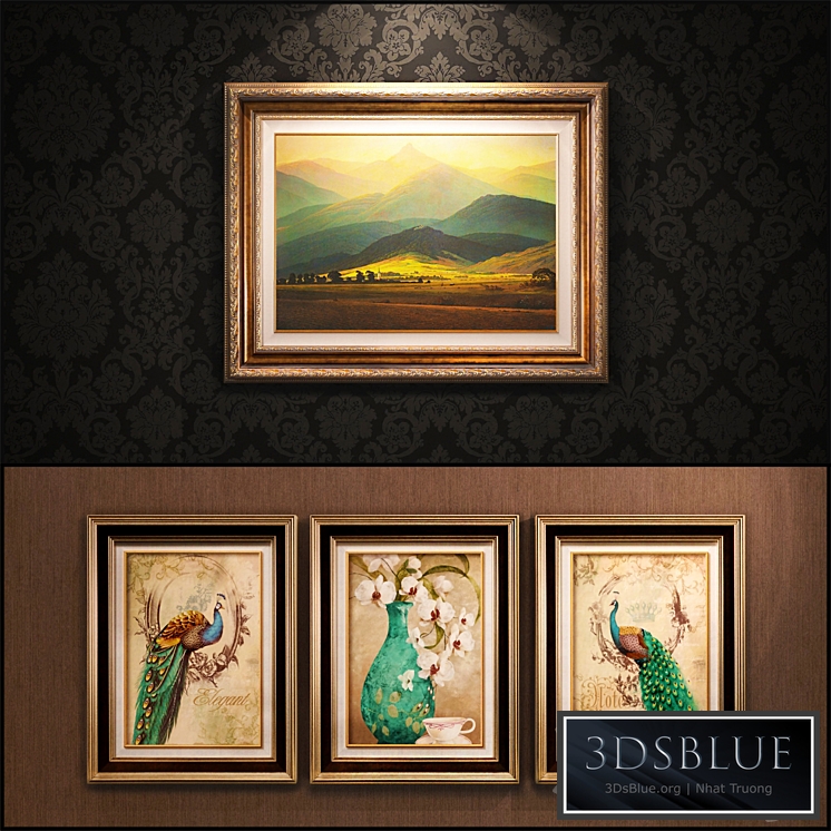 The picture in a frame (a collection of 18)