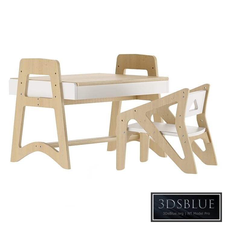 A growing set of children&#39;s furniture
