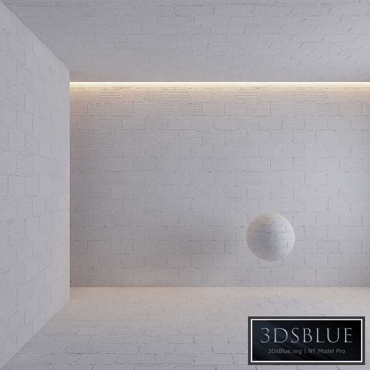 Painted Cinderblocks brick wall