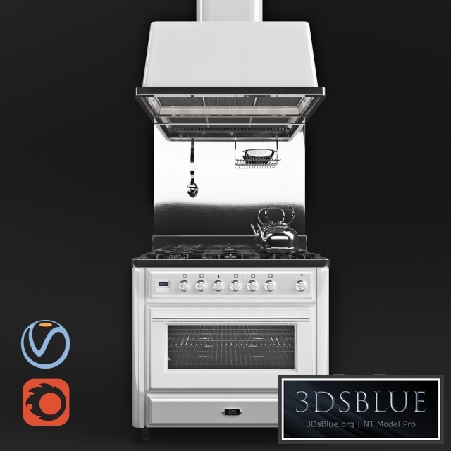 Kitchen unit Ilve Majestic MT-90