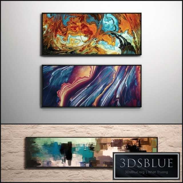 The picture in a frame: 7 piece (Collection 22) Abstract