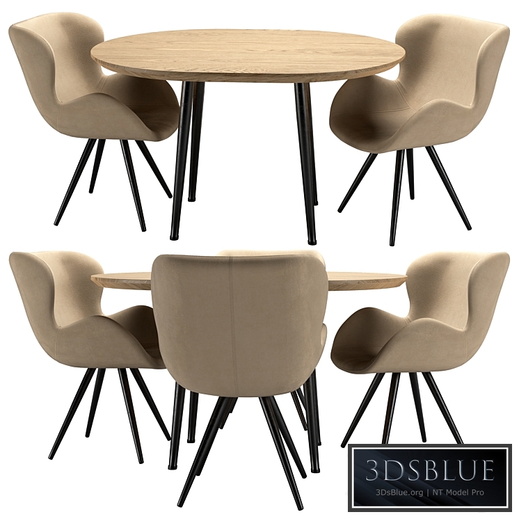 Magda Chair and Leticia Table