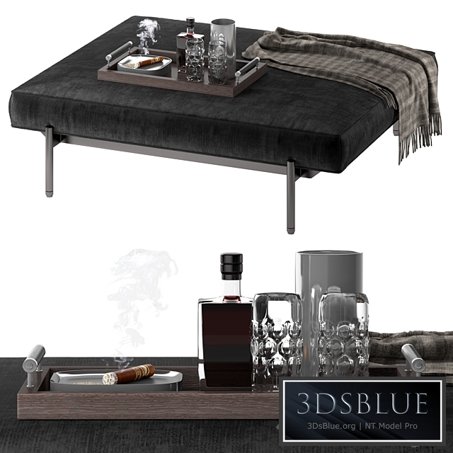 ottoman Minotti Superquadra № 3