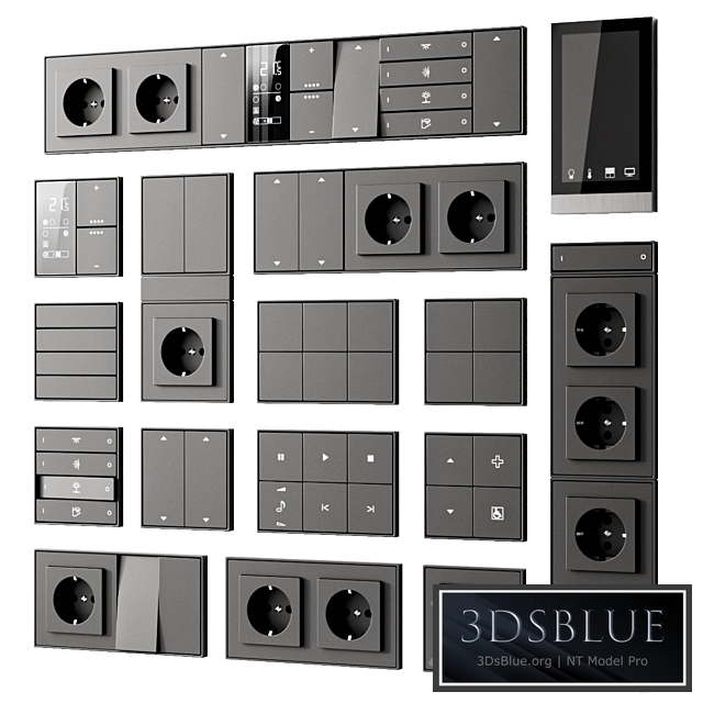 Ekinex sockets and switches