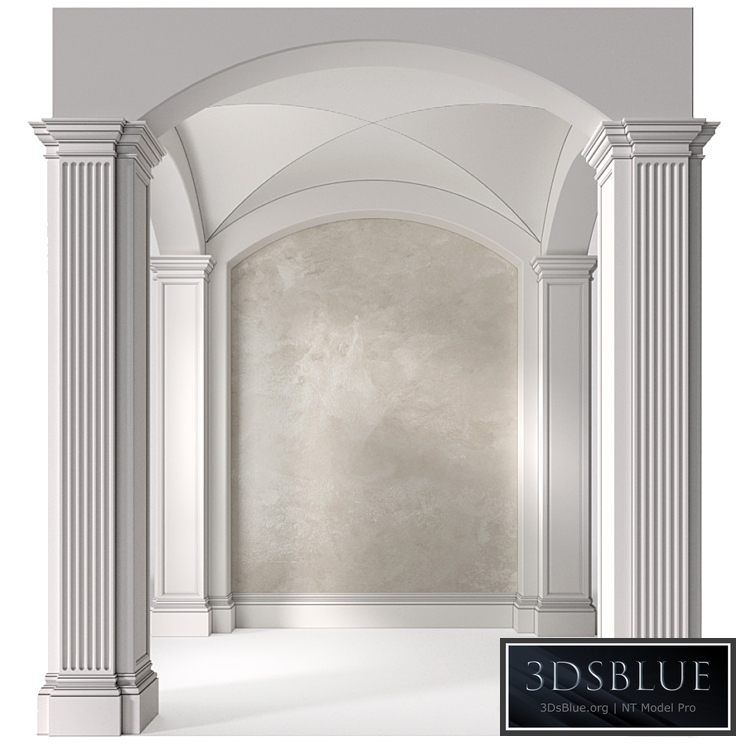Arched Vaulted Gallery Decorative plaster