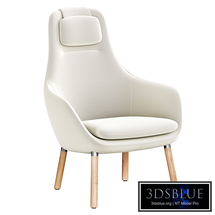 Vitra hal lounge armchair